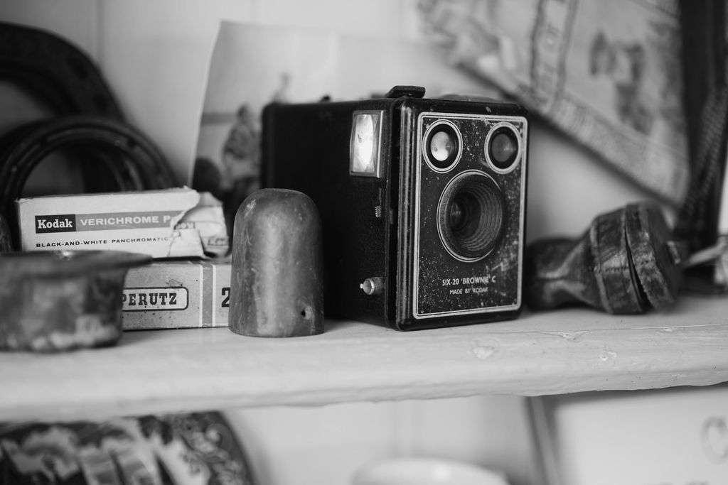 Objets trouvés, vue 1 — nature morte